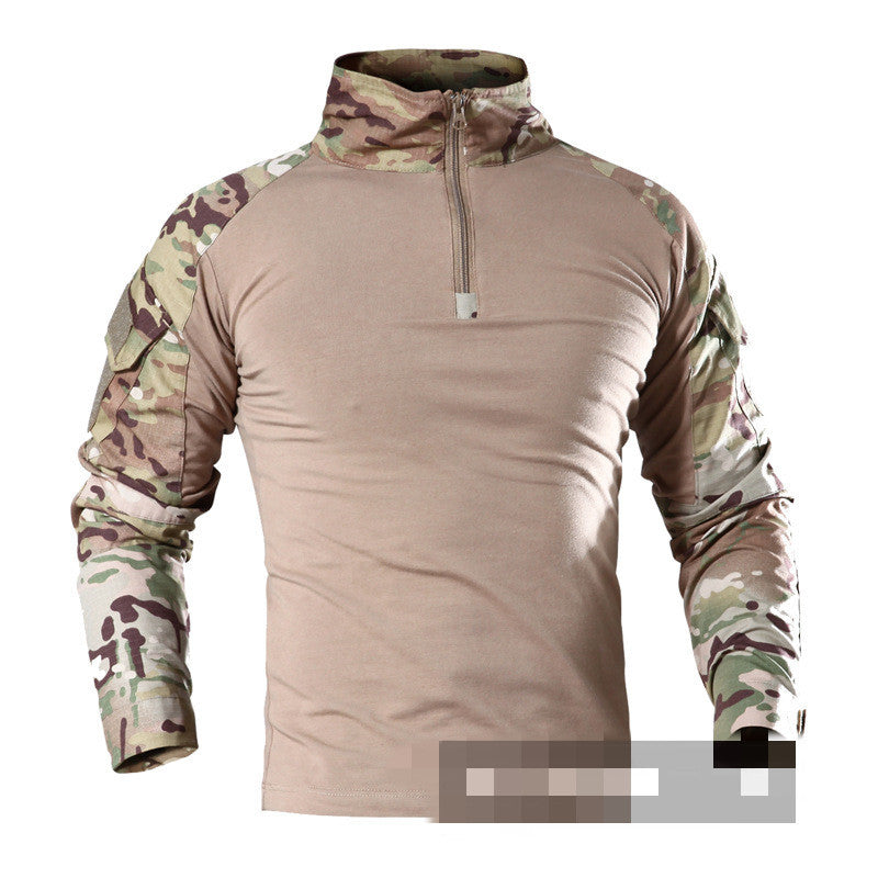 Outdoor Military Frog Suit Long Sleeve Ventilation Wear-Resisting Camouflage As Training Clothes