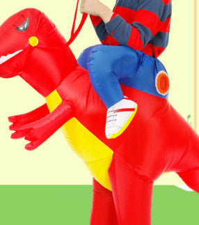 Festival Party Funny Parent-child Activity Heart Running Dragon Inflatable Clothing