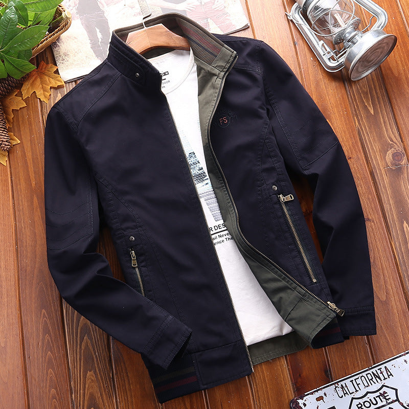 Outdoor Leisure Double-Sided Wear Loose Jacket New Jacket