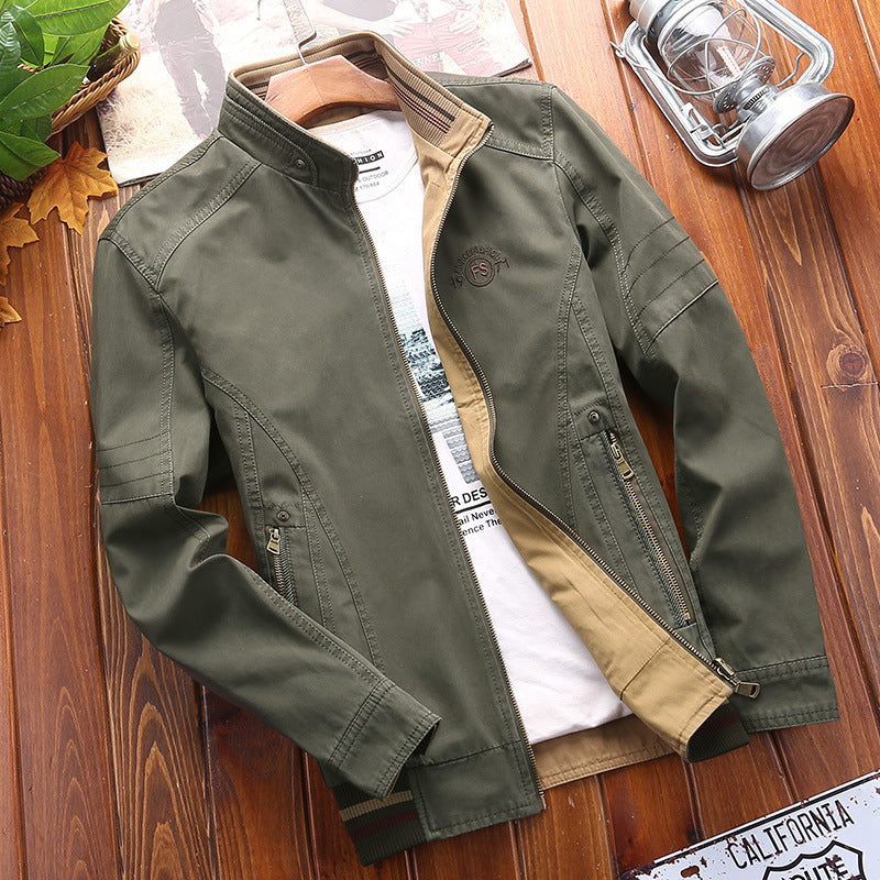 Outdoor Leisure Double-Sided Wear Loose Jacket New Jacket