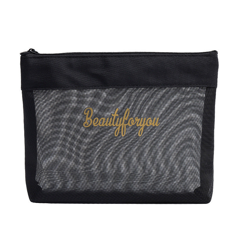 Large-Capacity Mesh Toiletry Bag