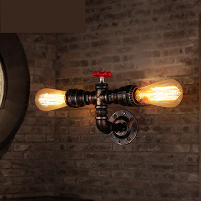 Retro Industrial Style Decoration Restaurant Bar Wrought Iron Lighting