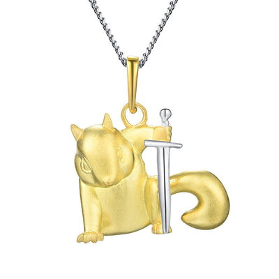 Creative National Style Warlord Squirrel Pendant Martial Arts Mouse Pendant