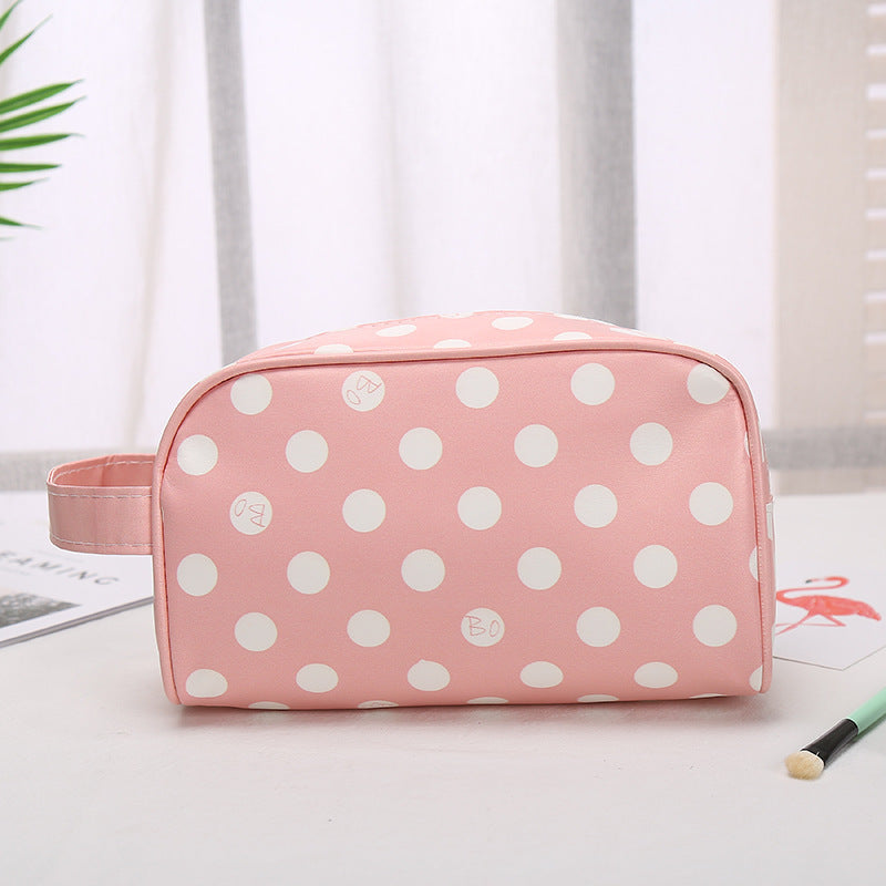 Women's Portable Cosmetic Bag Zipper Multifunctional