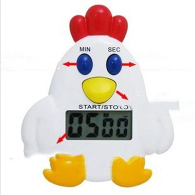 Electronic Countdown Timertimerremindercartoon Chicken Timerkitchen Timeralarm Clock