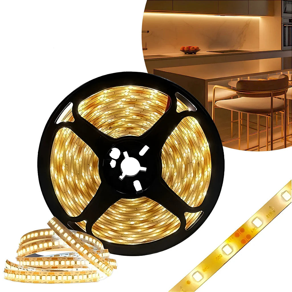 Led Tape Roll 5m 300 Leds Silicone Lighting Decoration