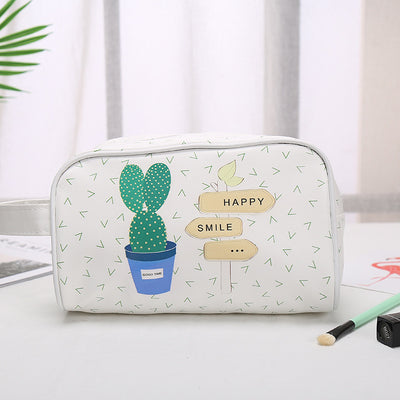 Women's Portable Cosmetic Bag Zipper Multifunctional