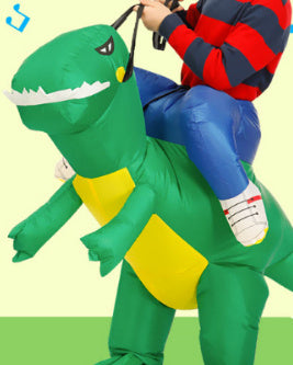 Festival Party Funny Parent-child Activity Heart Running Dragon Inflatable Clothing