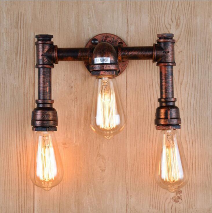 Retro Industrial Style Decoration Restaurant Bar Wrought Iron Lighting