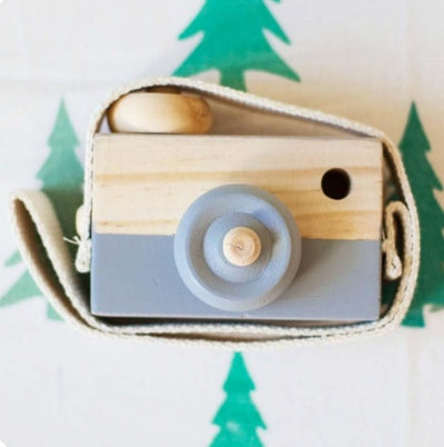 Cute Wooden Camera Toys Baby Kid Hanging Photography Prop Decoration Educational Outdoor Activity Toy Children's Day Happy Gift