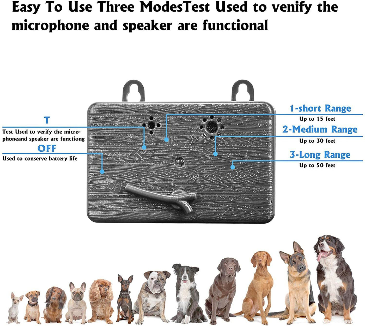 New Ultrasonic Electronic Dog Drives