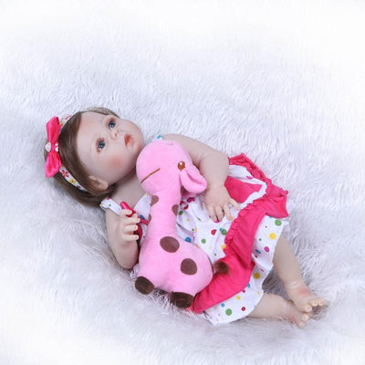 Simulation Baby Toys Cute Female Baby