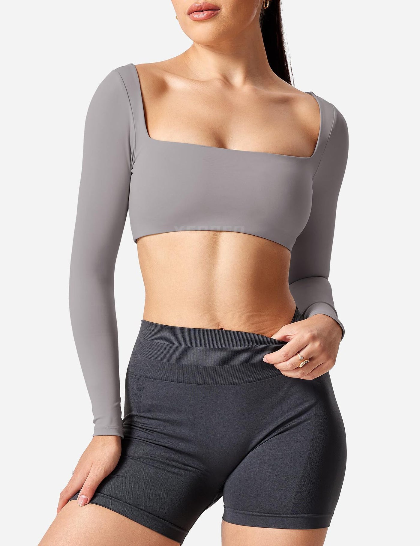 Long Sleeve Yoga Wear Outdoor Sports Top