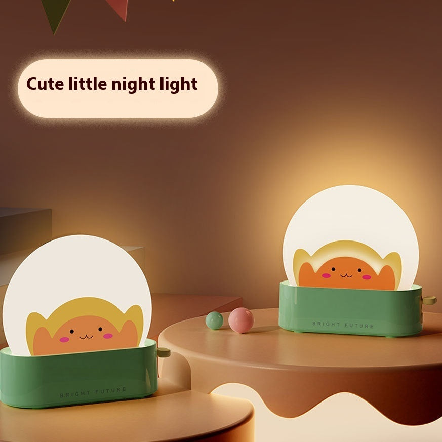 Bread Maker Small Night Light Children Bedside Lighting Timing Table Lamp Home Decor