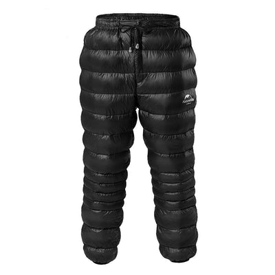 Outdoor Waterproof Inner Wear Men Women Mountaineering Camping Warm Winter White Goose Sweat Pants